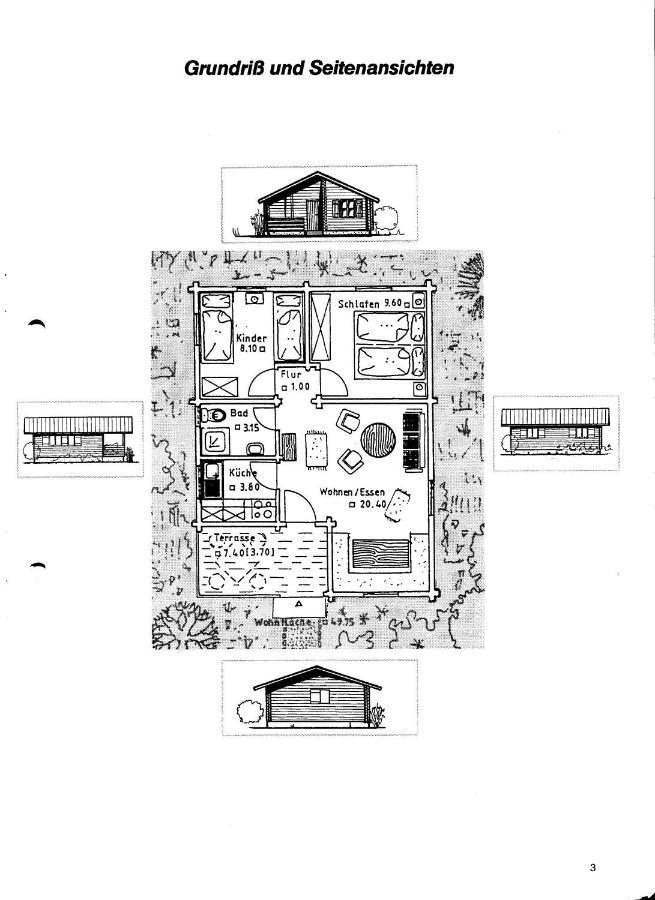 Ferienhaus Chalet Blockhaus Bayern Stamsried Exterior foto